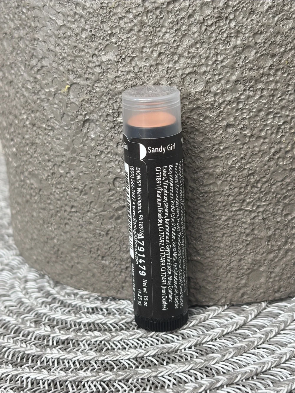 ❤️$5 NWT Dionis Shade Sandy Girl Goat Milk Lip Balm Matte Tint 4.25g